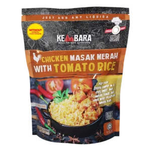 Chicken Masak Merah with Tomato Rice (Without Food Warmer)