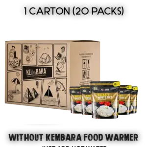 1 Ctn Basmati White Rice (20 packs)