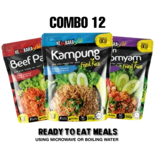 Combo Any 12 Fried Rice (Without Food Warmer)