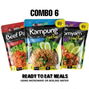 Combo Any 6 Fried Rice (Without Food Warmer)