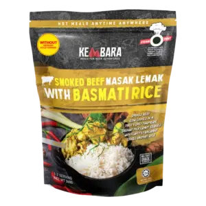 Smoked Beef Masak Lemak with Basmati Rice (Without Food Warmer)