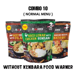 Combo Any 10 Signature Menu (Without Food Warmer)